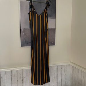 Forever 21 striped maxi dress
